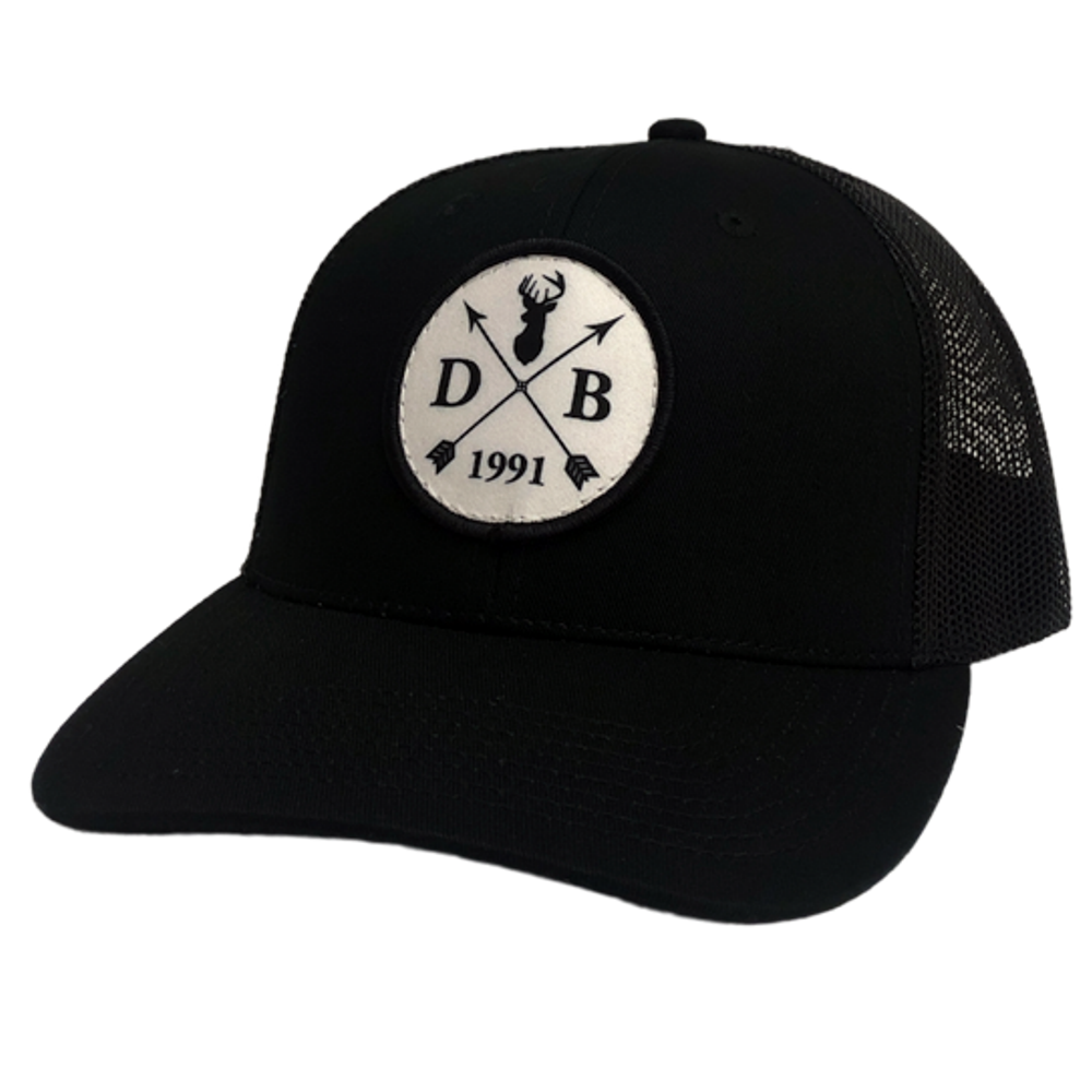 Black Patch Ballcap
