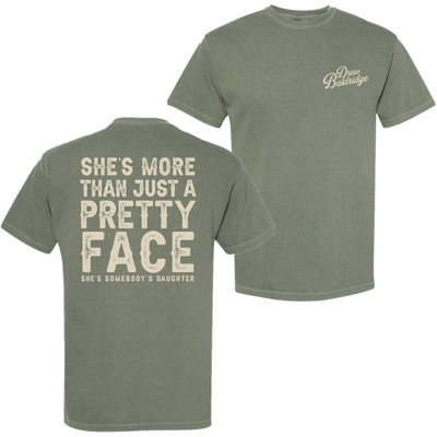 Somebody's Daughter Moss Green Tee