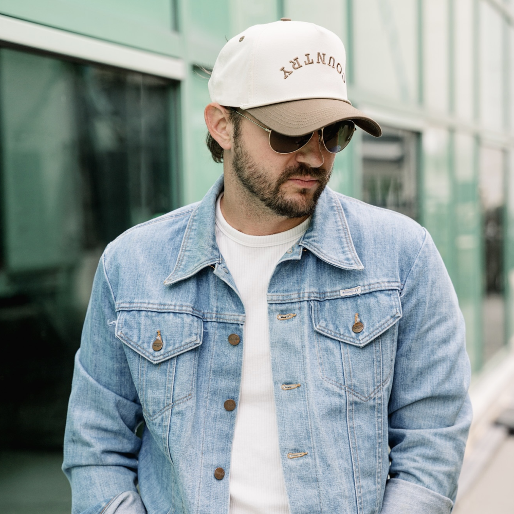 Drew Baldridge White/Brown Country Ballcap