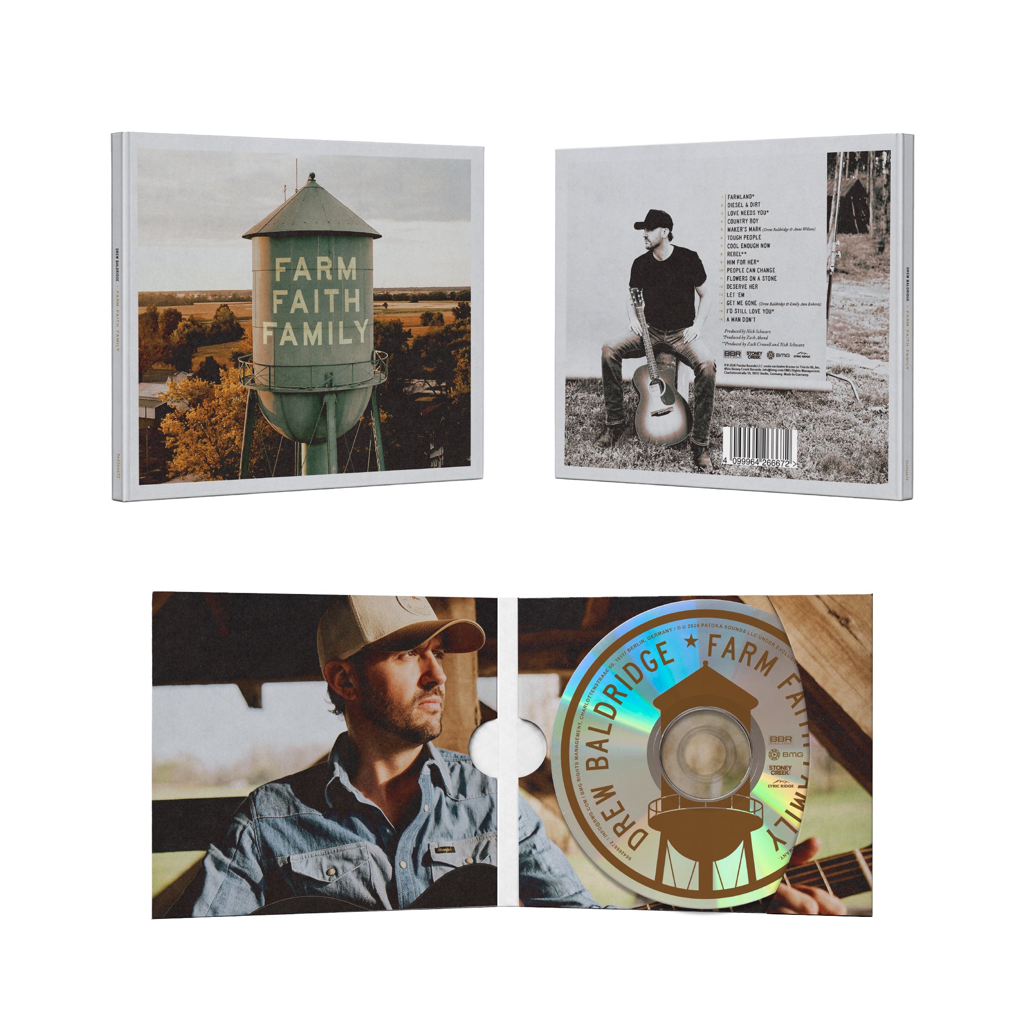 FARM FAITH FAMILY SIGNED CD - Exclusive Pre-Order