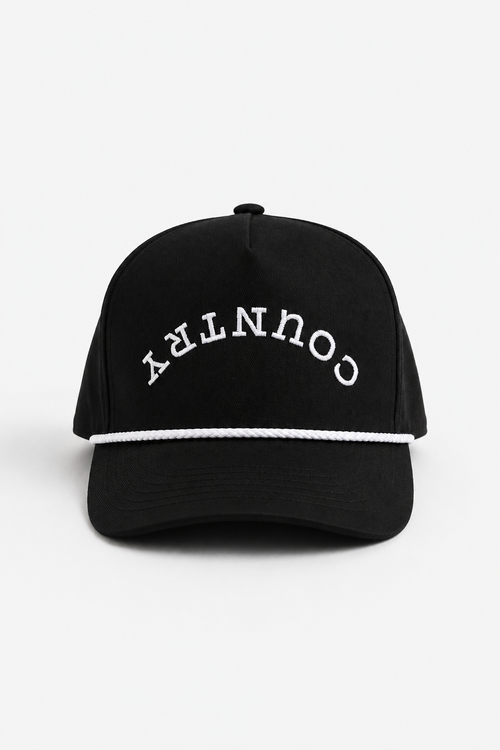 Country Black Ballcap