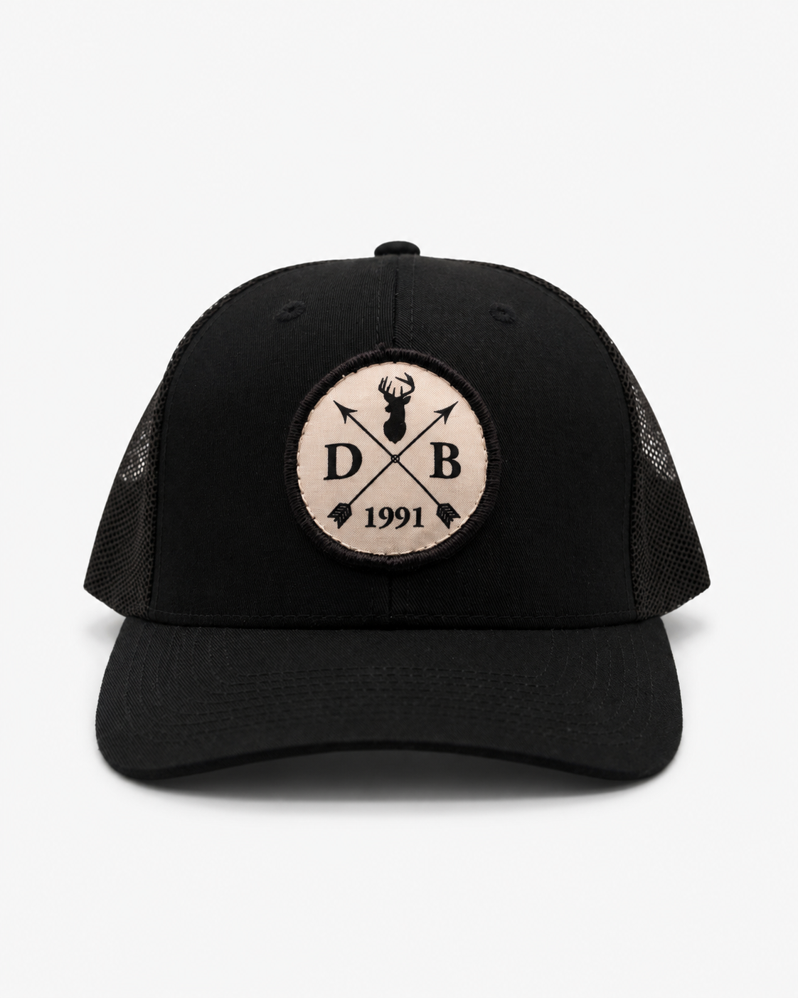 Black Patch Ballcap