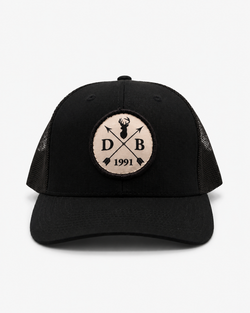 Black Patch Ballcap
