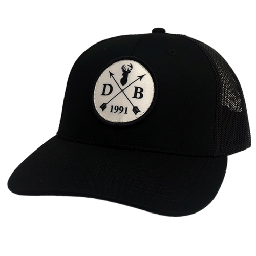Black Patch Ballcap