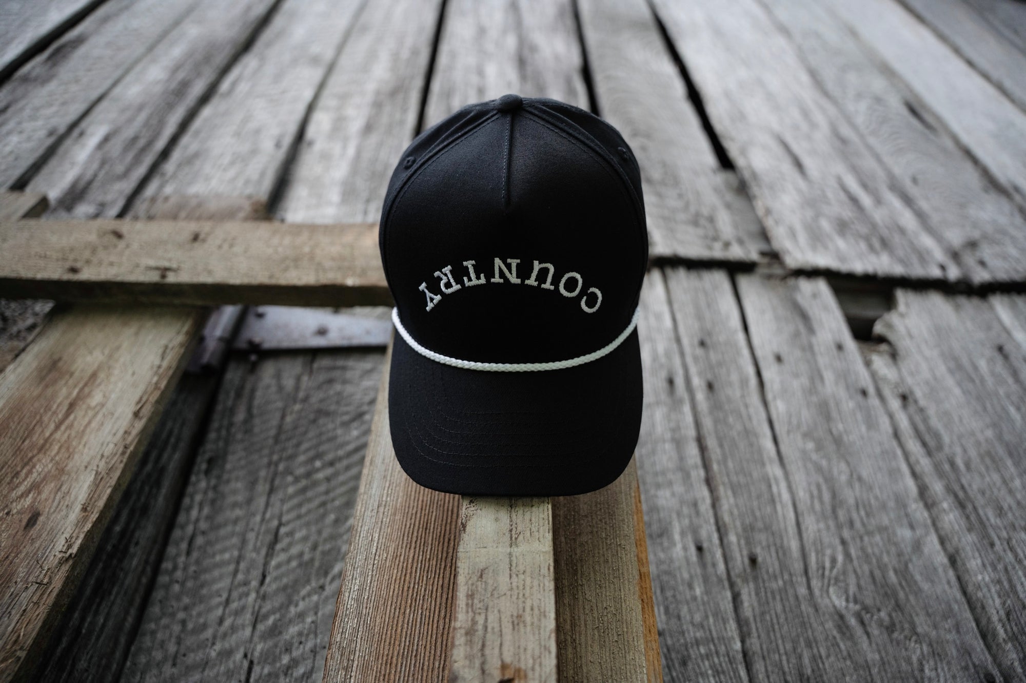 Country Black Ballcap