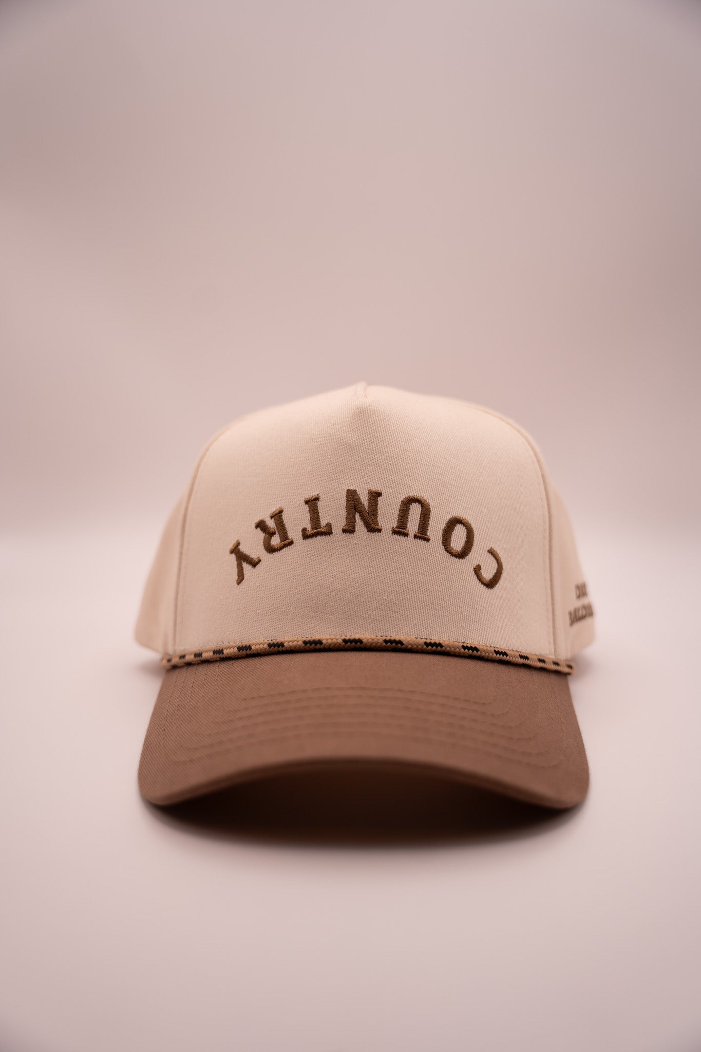 Drew Baldridge White/Brown Country Ballcap