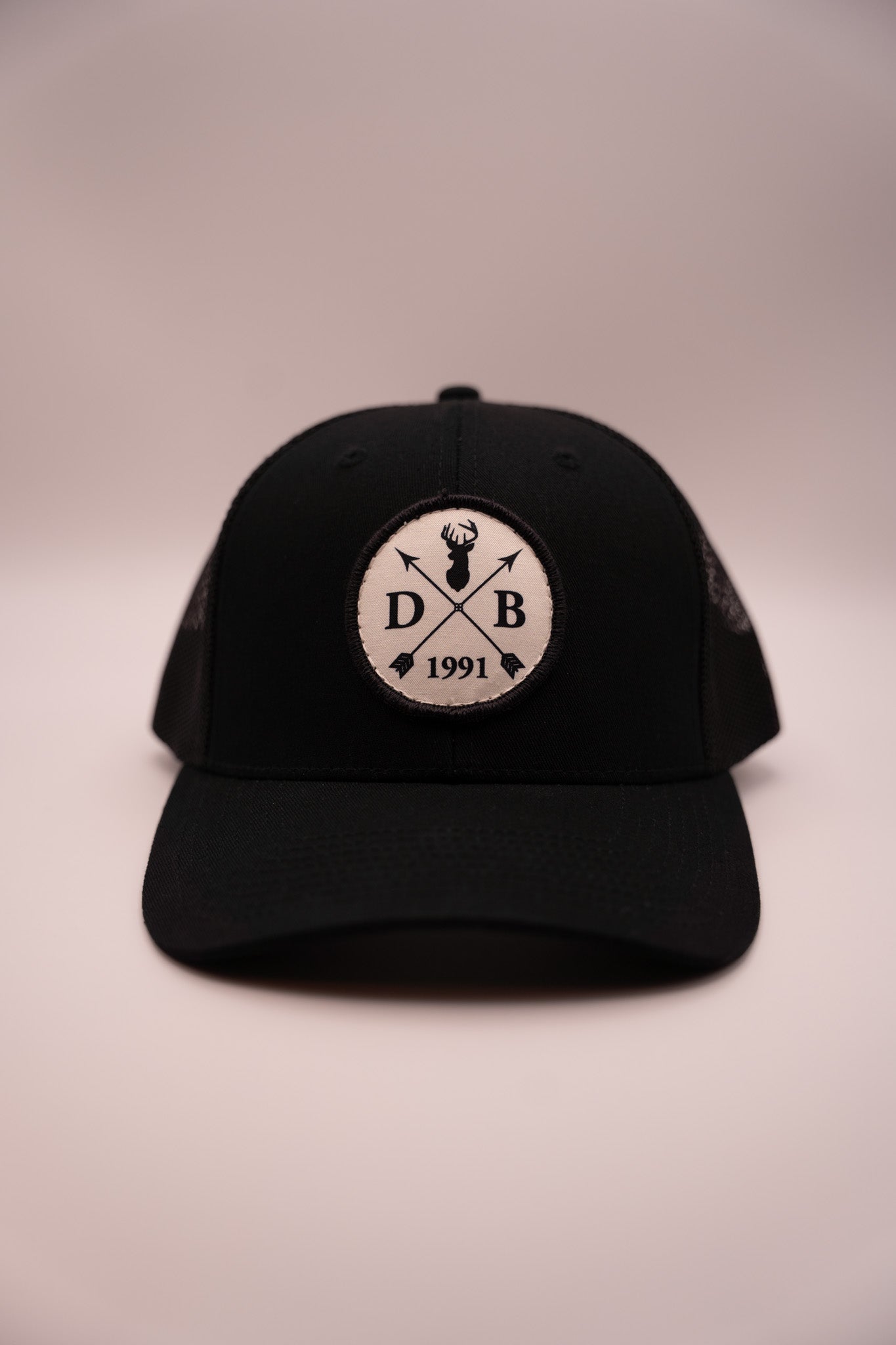Black Patch Ballcap