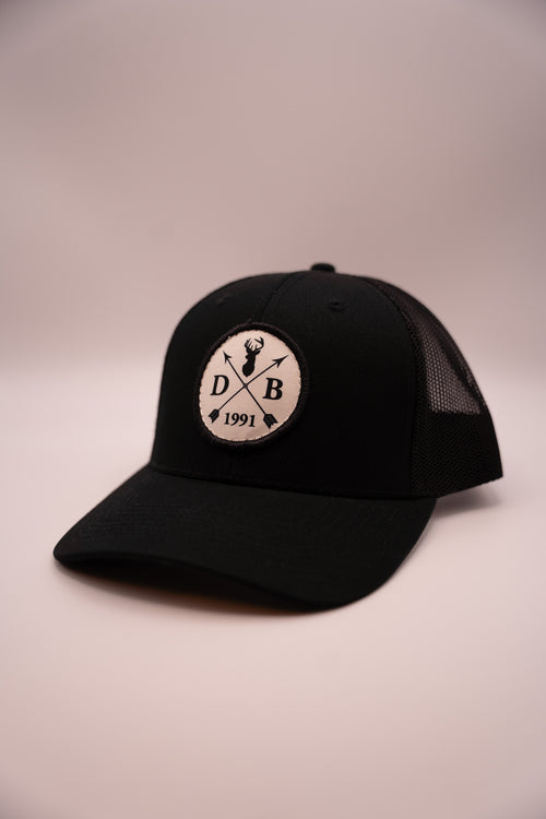 Black Patch Ballcap