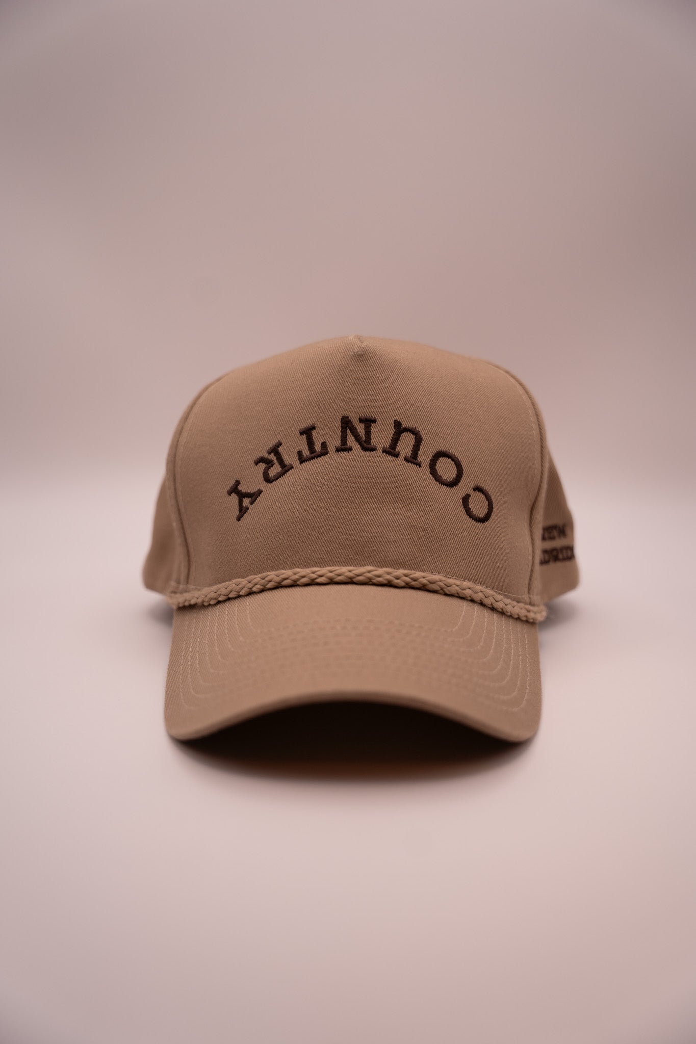 Country Tan Rope Ballcap