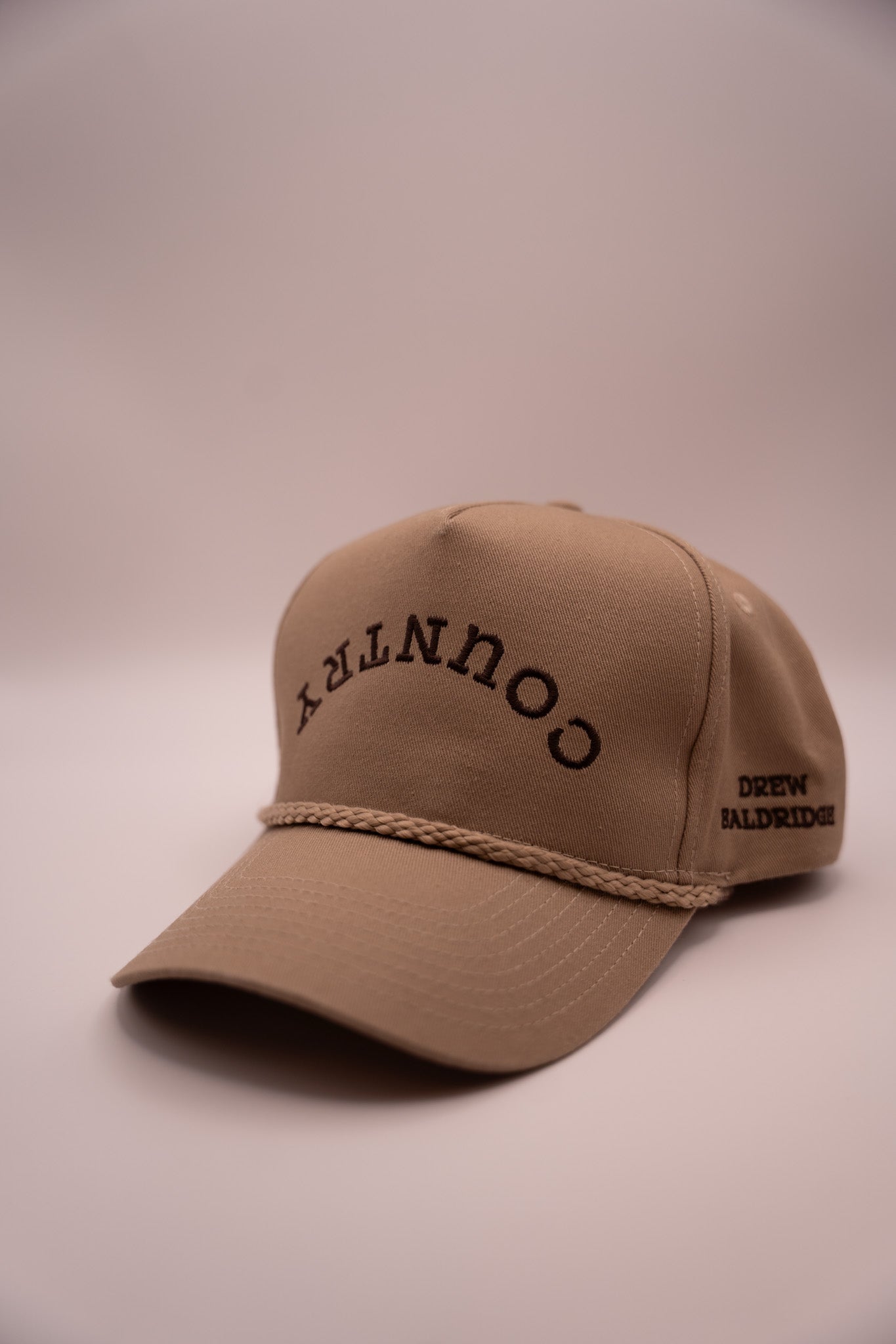 Country Tan Rope Ballcap