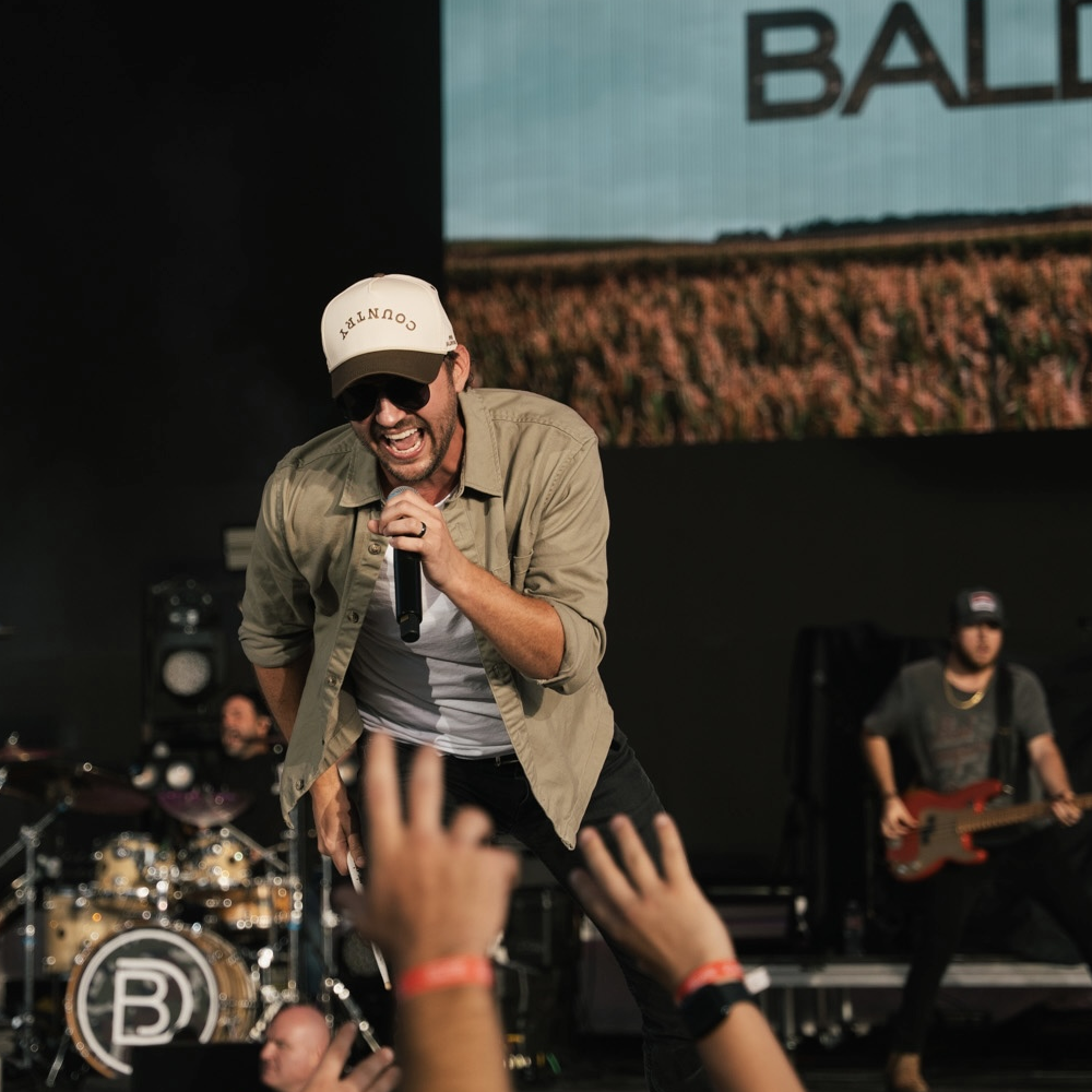 Drew Baldridge White/Brown Country Ballcap